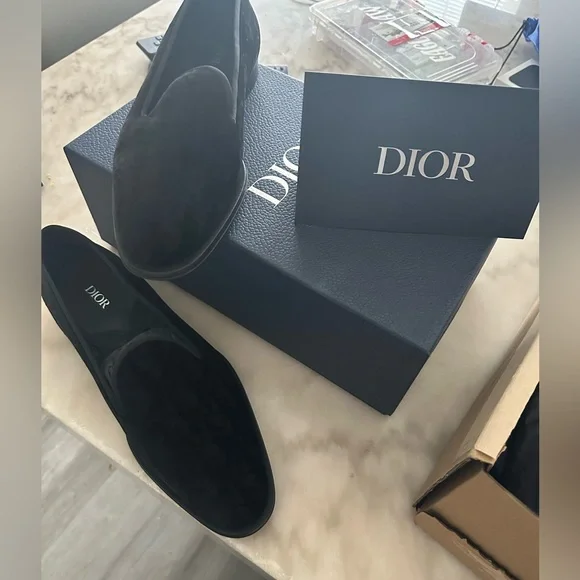 Dior | Shoes | Classic Timeless Dior Loafers Size 43 Us Only  display picture 3